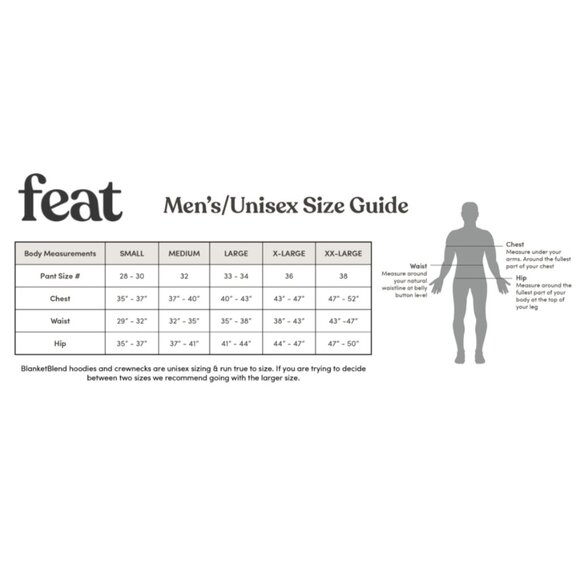 Feat Ultra Soft BlanketBlend Hoodie in Pacific Mist Blue Unisex M NWT - Picture 14 of 14